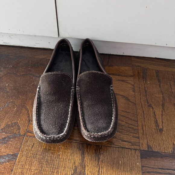 Women's Banana Republic Driving Shoes Moccasins Brown SZ 8 - Picture 4 of 6